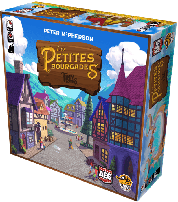 LES PETITES BOURGADES: le jeu qui construit du rêve en cube et stratégie