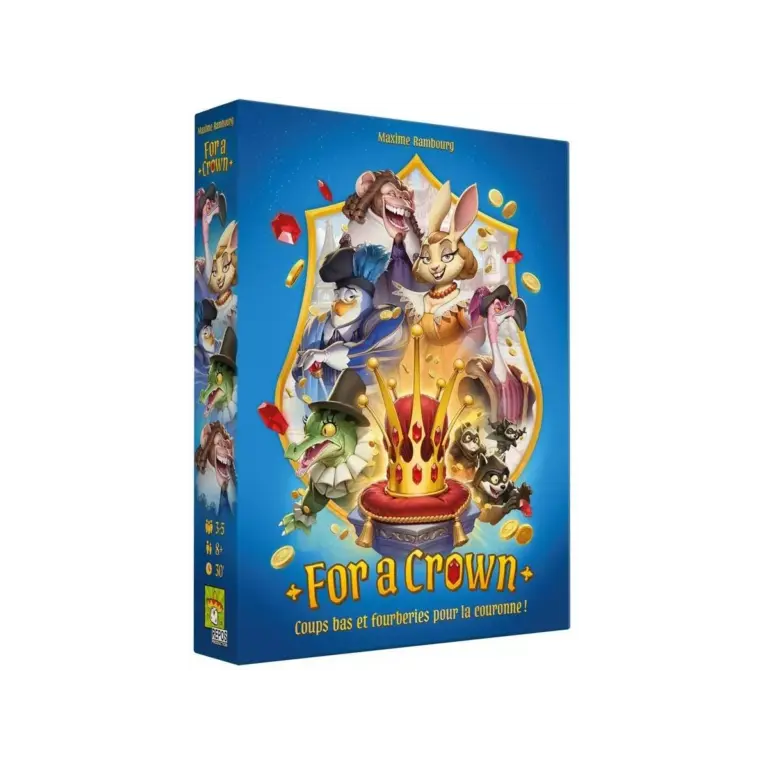 For A Crown : Le ring de boxe en protège-cartes